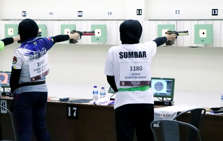 PON XX Papua: Menembak Sumbar Gagal Sumbang Medali