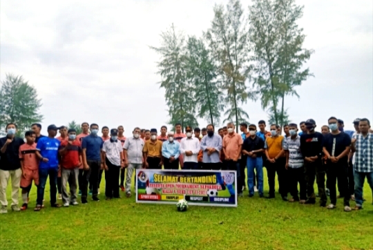 Leonardy Dukung Turnamen Sepakbola Malai V Suku Cup Berkelanjutan
