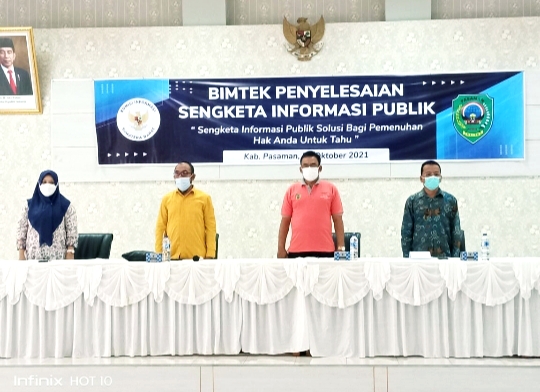 KI Sumbar Gelar Bimtek Penyelesaian Sengketa Informasi di Pasaman