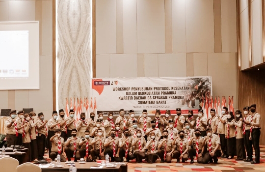 Kwarda 03 Sumbar Gelar Workshop Penyusunan Prokes dalam Berkegiatan Pramuka