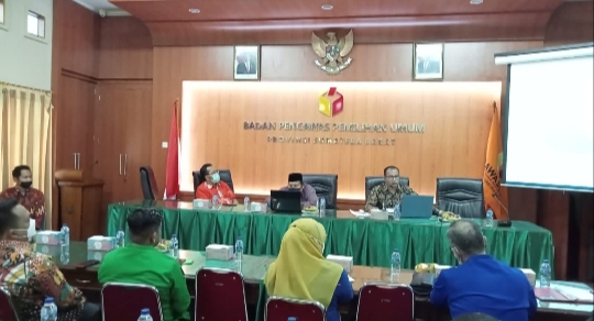 Bawaslu Sumbar Gelar Rakor Persiapan Pengawasan Pemilu 2024