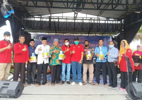 Ketua DPRD Sumbar Supardi Buka Bulan Bhakti PSM di Payakumbuh