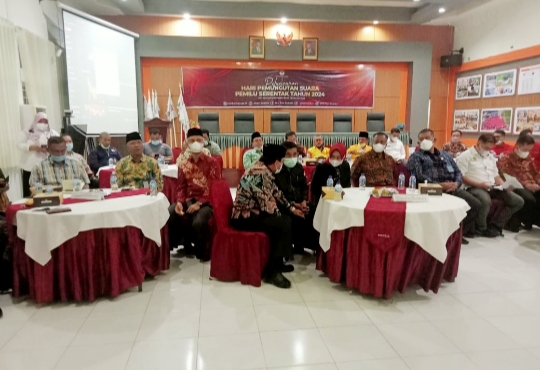 KPU RI Luncurkan 2 Tahun Jelang Pemilu Serentak 2024