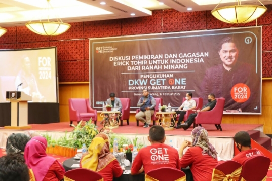 Punya Prestasi Bangun Bangsa, Erick Thohir Bakal Dilirik Masyarakat Sumbar