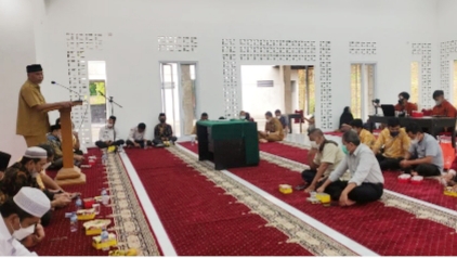 Gubernur Mahyeldi Resmikan Masjid Alumni Farmasi Unand