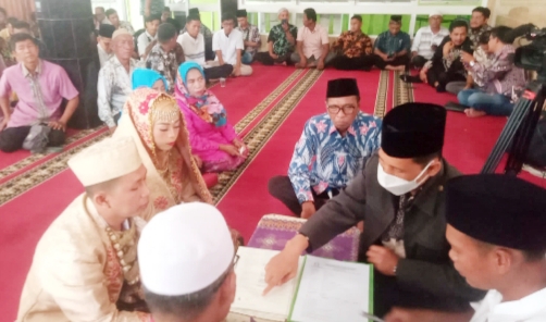 Sekretaris Jaringan Pemred Sumbar Zondra Volta Melepas Masa Lajangnya
