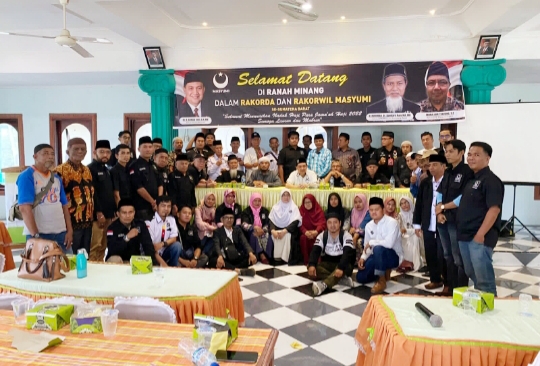 Dihadiri Ketum Ahmad Yani, Partai Masyumi Sumbar Gelar Rakorda di Tiga Tempat