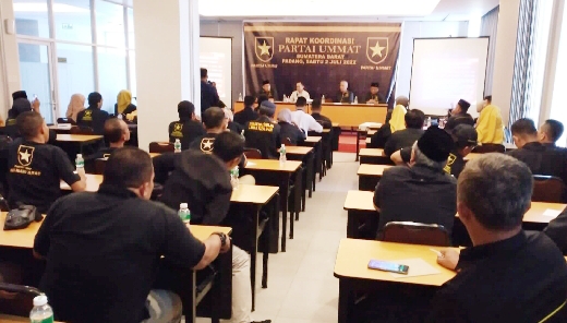 Matangkan Persiapan Verifikasi, Partai Ummat Sumbar Gelar Rapat Koordinasi