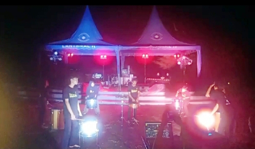 Meriahkan HUT ke 77 RI, Anak Sungai Nyalo dengan Semangat Menyala Beraksi di Amphitheatre