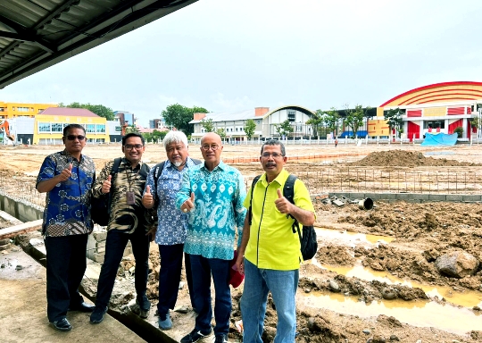 Bangun Sirkuit Atletik Sesuai Standar, S Budi Syukur: Terima Kasih Rektor UNP