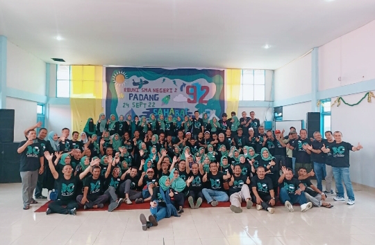3 Dekade Alumni SMA Negeri 2 Padang Angkatan 92: Kerinduan Itu Terbayar Lunas