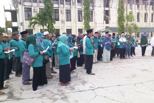 KBIH Masjid Agung Nurul Iman Buka Pelatihan Manasik