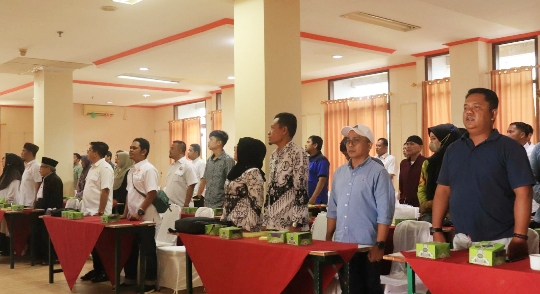KONI Sijunjung Gelar Bimtek Administrasi Pelaporan Keuangan Bagi Pengurus Cabor