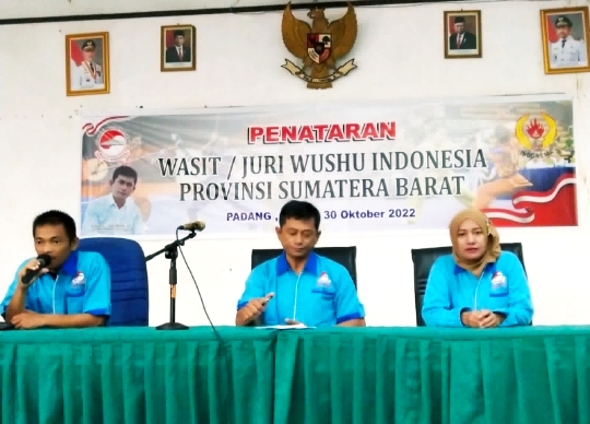 Wushu Sumbar Adakan Penataran Wasit dan Juri