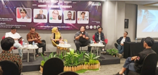 Indra Charismiadji Ajak Milenial Siapkan Inovasi Dunia Kerja di Ngopi Kasus