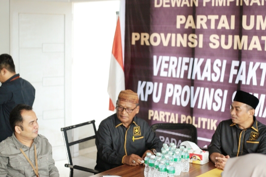 Partai Ummat Sumbar Bersyukur Selesainya Proses Verfak oleh KPU