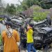 5 Kendaraan Alami Kecelakaan Beruntun di Jalan Raya Padang Panjang-Bukittinggi