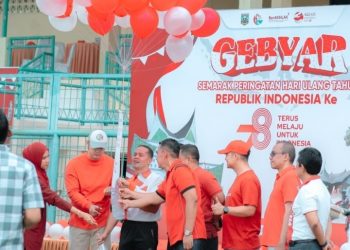 Bupati Sijunjung Benny Dwifa Launching Gebyar Semarak Peringatan HUT RI ke-78 Tahun 2023