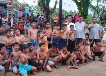 Berkat Kekompakan Warga, Perayaan HUT ke-78 RI di Kampung Lapai Meriah