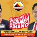 Jalan Sehat Gebu Minang Peresmian Jalan Elly Kasim Berhadiah 5 Paket Umrah dan 10 Motor Listrik