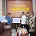 Surya Tri Harto Serahkan Bantuan Komputer dan Laptop dari Pertamina untuk Thawalib Padang Panjang