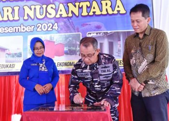 Pemko Pariaman dan Lantamal II Resmikan Kampung Bahari Nusantara Talao Pauh