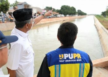 Menteri PU Dody Tinjau Rehabilitasi dan Modernisasi Jaringan Irigasi di Kabupaten Subang
