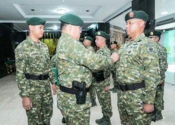 Kaskostrad Pimpin Sertijab Pejabat Kostrad dan Tradisi Korps Prajurit Kostrad