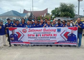 Pengurus BPI KPNPA RI Sumbar Disambut Meriah di Tua Pejat Mentawai