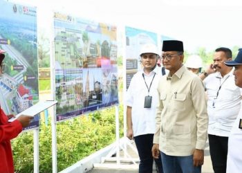 Dukung Swasembada Pangan, Menteri PU Dody Tinjau Bendung Rentang di Majalengka