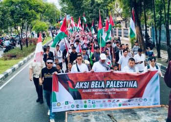 Aliansi Masyarakat Cinta Palestina Gelar Aksi Pro Al-Quds di Padang