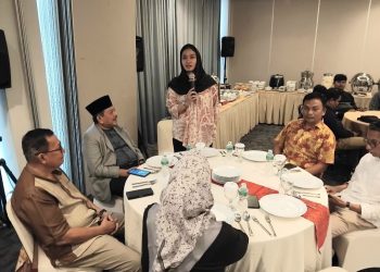 Bupati Dharmasraya Annisa Buka Puasa Bersama dengan Pimpinan Media dan Wartawan