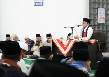 Menjalani Akhir Ramadan, Bupati Tanah Datar Eka Putra I’tikaf Bersama OPD