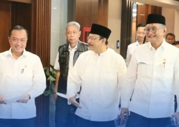 Rapat Bersama Mensesneg dan Mensos, Menteri PU Dody: Target 53 Sekolah Rakyat Tuntas Juni 2025