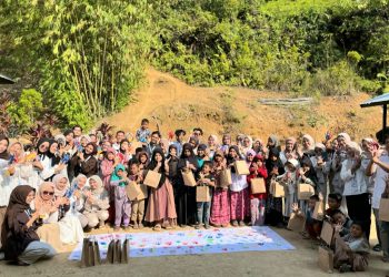 SSN 2025 Tumbuhkan Kesadaran Sosial dan Semangat Anak-anak di Bukik Ase