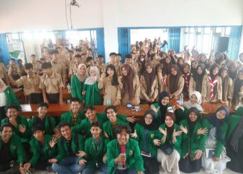 Tingkatkan Kesadaran Lingkungan, BEM Unand Gelar “Green Rangers Event” di SMK Nusatama Padang