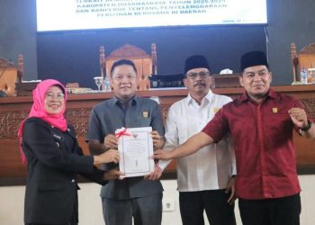 Wabup Leli Ingatkan RPJMD serta Perda Perizinan Penting untuk Arah Pembangunan Dharmasraya