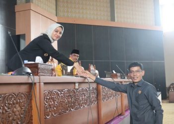 Bupati Dharmasraya Annisa Sampaikan Pendapat Akhir Ranperda RPJMD 2025–2029