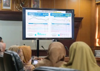 Ikuti Rakor Pengendalian Inflasi, Bupati Tanah Datar Komit Jaga Stabilitas Ekonomi Daerah