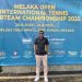 Guru SMPN 13 Padang Jadi Chair Umpire di Malaka Open International Tennis 2025
