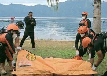 Korban Tenggelam di Danau Maninjau Ditemukan Tim Gabungan dalam Keadaan Meninggal