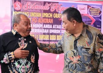 Haji Andri Ganti Plat Bus Al Hijrah Seri W