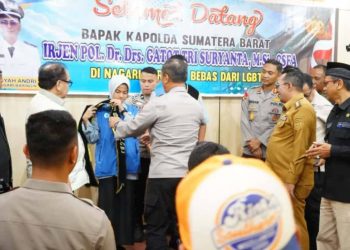 Kapolda Sumbar Irjen Pol Gatot Tri Suryanta Kukuhkan Satkamling Digital se Tanah Datar