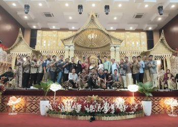 Alek Pernikahan Vicka & Zaldy di Painan Convention Center Berlangsung Khidmat