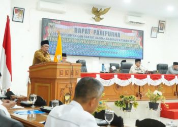 Bupati Tanah Datar Sampaikan Tiga Ranperda; Perkara Narkoba, Kependudukan dan Kabupaten Layak Anak
