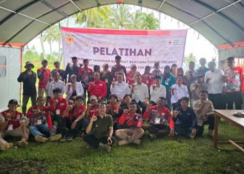 Wabup Ahmad Fadly Apresiasi PMI Tanah Datar yang Gelar Pelatihan Manajemen Bencana