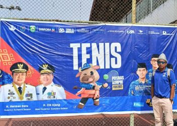 Guru PJOK SMPN 13 Padang Robi Kurnia Illahi Harumkan Nama Sekolah di Ajang Pornas Korpri 2025
