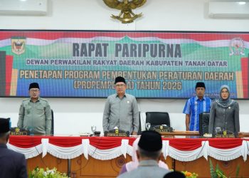 DPRD Tanah Datar Tetapkan Propemperda Tahun 2026