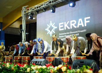Menteri Ekraf Teuku Riefky Harsya Resmikan Tanah Datar Ekraf Fest dan Launching Tanah Datar Creative Hub