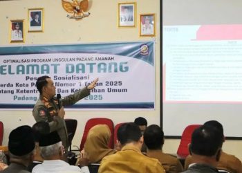 Satpol PP Padang Intens Sosialisasikan Perda Trantibum